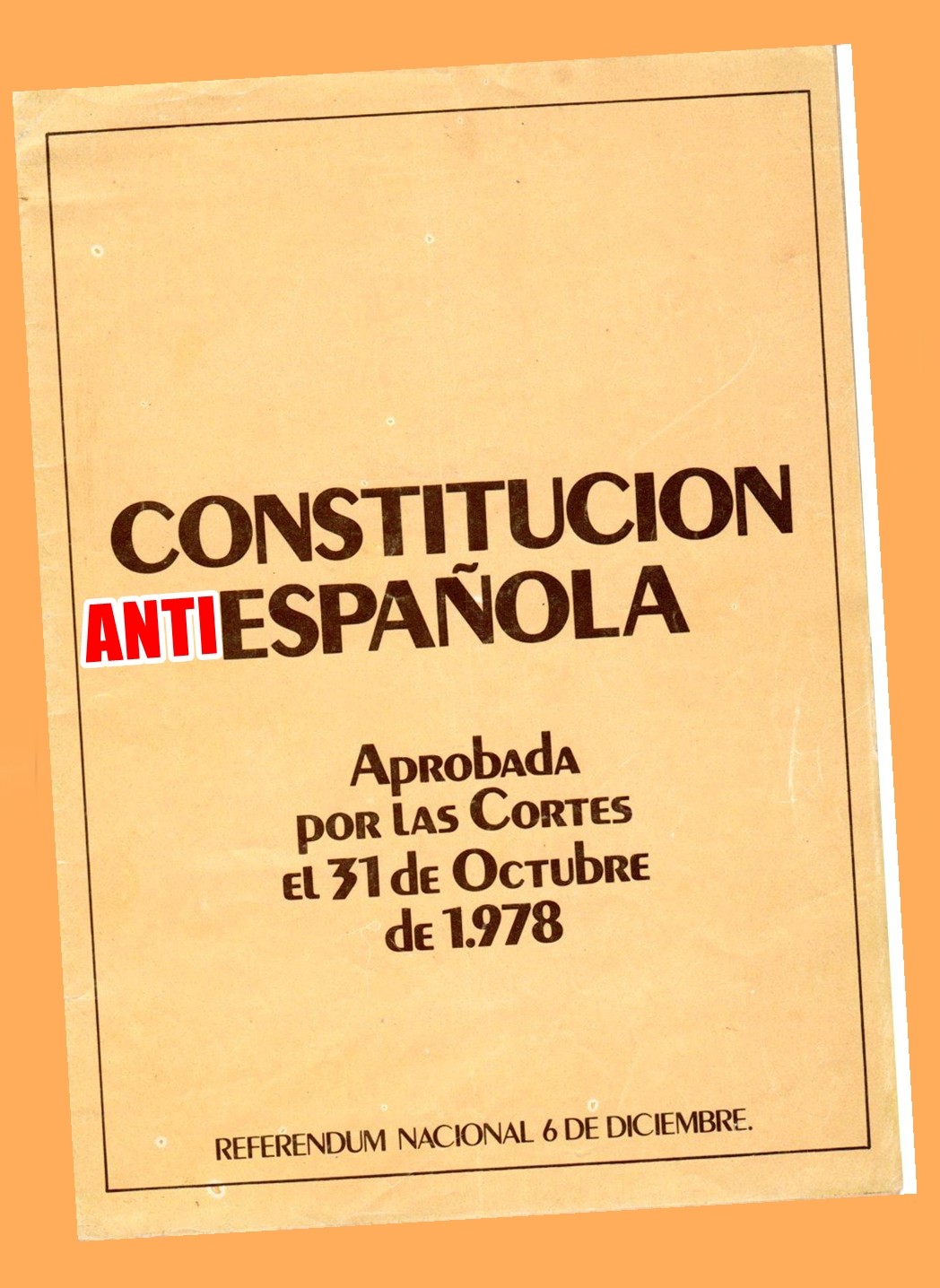 La Falange contra una Constitución que rompe España