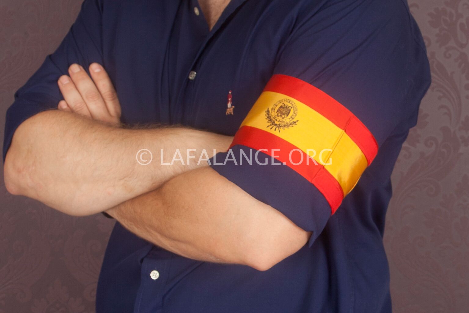 posibilidad huella Embajada BRAZALETE – Bandera de España | La Falange