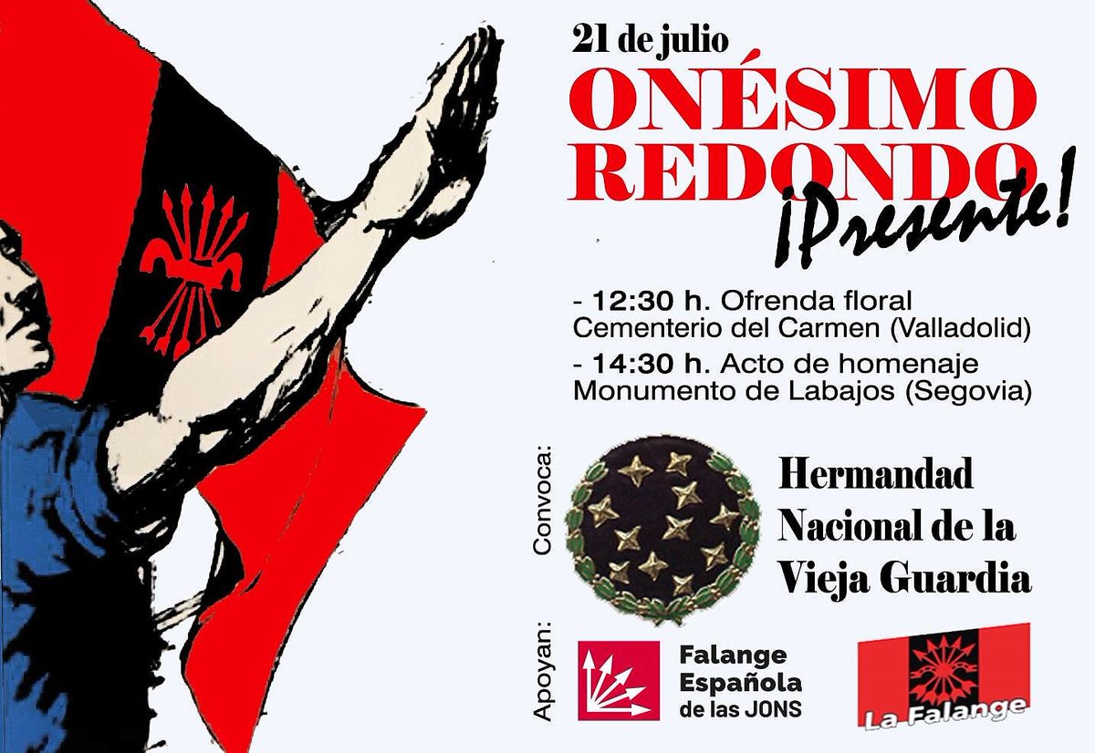 Domingo 21: Homenaje a Onésimo en Valladolid y Labajos