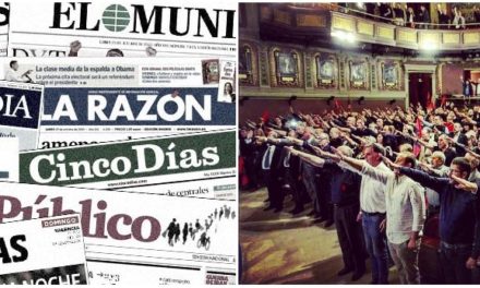 Todos los medios de «manipulación» ladran por el acto falangista en el Ateneo de Madrid