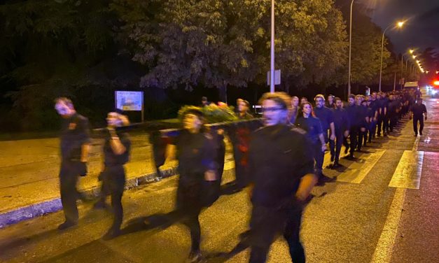Actos políticos del 20N y marcha de la Corona 2019 en vídeo e imágenes