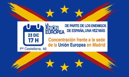 Lunes 23: Protesta contra la Unión Europea en su embajada