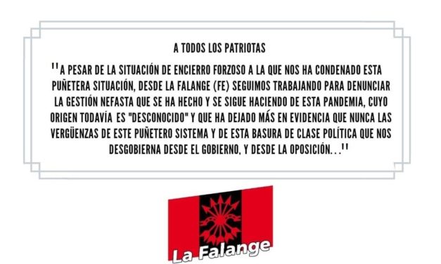 A todos los Patriotas frente a la crisis del Coronavirus