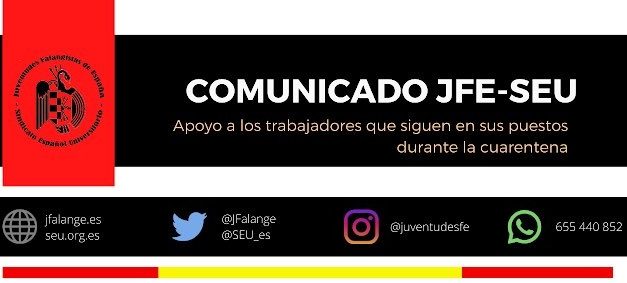 Apoyo de nuestras Juventudes a los trabajadores que siguen en sus puestos