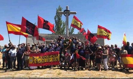 Concentración y manifestación en Labajos contra la ley de Memoria Histórica y homenaje a Onésimo Redondo