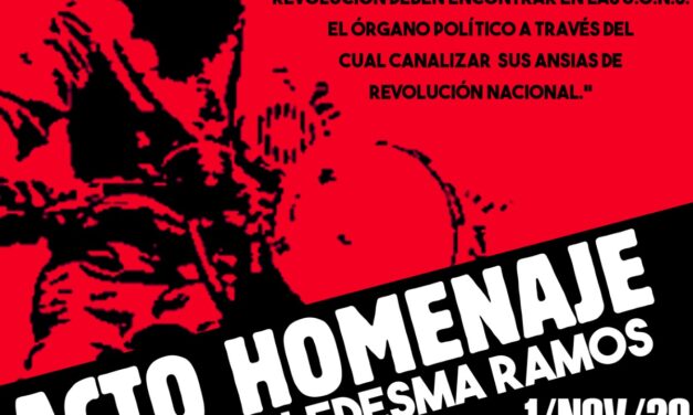 Homenaje a Ramiro Ledesma Ramos