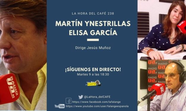 La Hora del CAFE 238 en directo por Youtube, Facebook y Twitter con Martín Ynestrillas y Elisa García