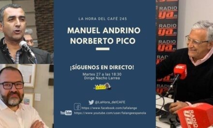 La Hora del CAFE 245 en directo por Youtube, Facebook y Twitter con Manuel Andrino y Norberto Pico