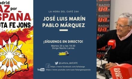 La Hora del CAFE 244 en directo por Youtube, Facebook y Twitter con Pedro Márquez y José Luis Marín