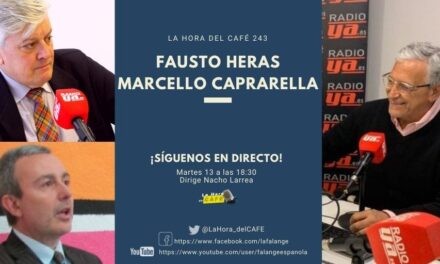 La Hora del CAFE 243 en directo por Youtube, Facebook y Twitter con Fausto Heras y Marcello Caprarella
