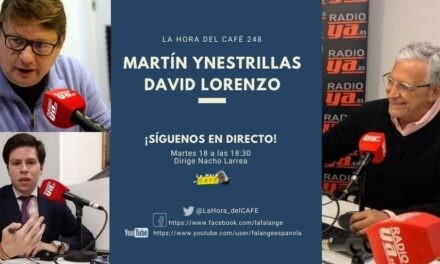 La Hora del CAFE 248 en directo por Youtube, Facebook y Twitter con Martín Ynestrillas y David Lorenzo López