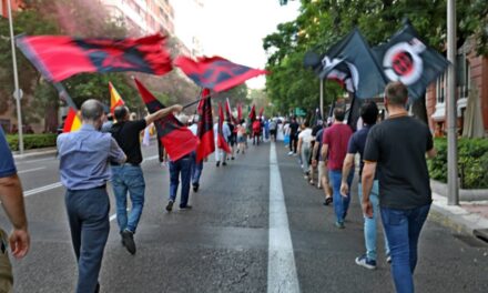 Manifestación «CONTRA EL REGIMEN DEL 78» convocada por JFE el 29 de mayo de 2021