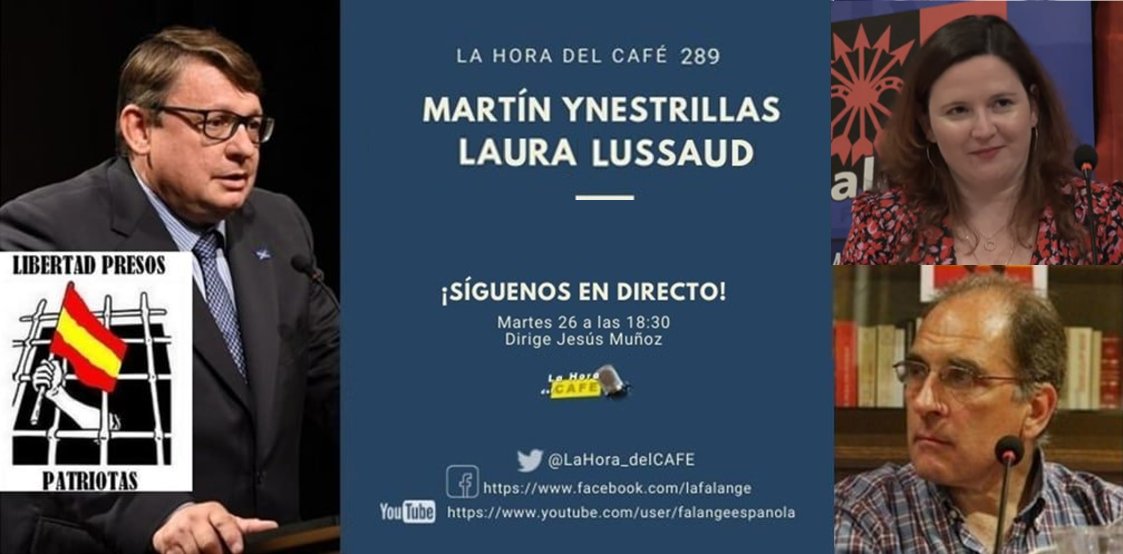 La Hora del CAFE 289 en directo con Laura Lussaud y Martín Ynestrillas
