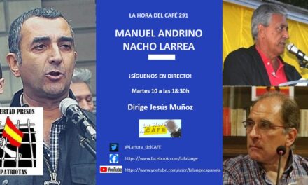 La Hora del CAFE 291 en directo con Nacho Larrea y Manuel Andrino
