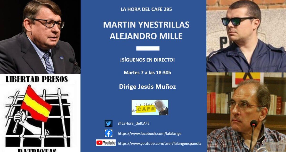 La Hora del CAFE 295 en directo con Martín Ynestrillas y Alejandro Mille