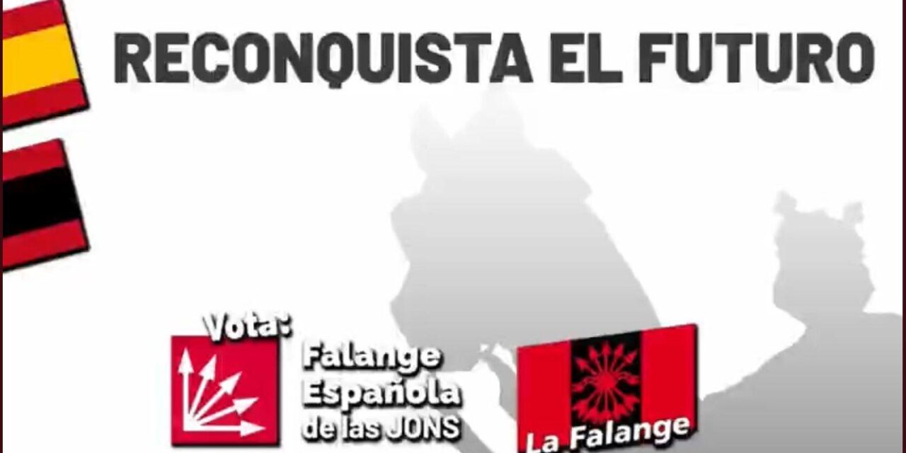 Elecciones de Andalucía 19J/2022 ¡Vota Falange Española de las JONS!