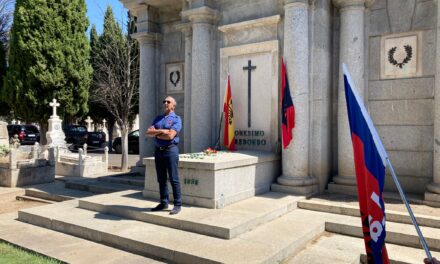 Emotiva jornada en los homenajes a Onésimo Redondo en Valladolid y Segovia