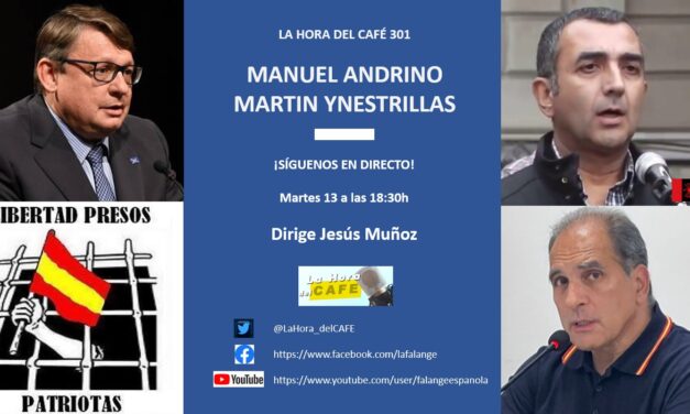 La Hora del CAFE 301 en directo con Martín Ynestrillas y Manuel Andrino
