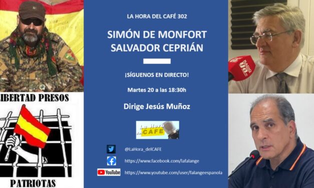 La Hora del CAFE 302 en directo con Simón de Monfort y Salvador Ceprián