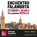 Encuentro falangista en Sevilla