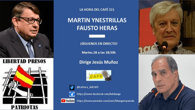 La Hora del CAFÉ 321 en directo con Fausto Heras y Martín Ynestrillas