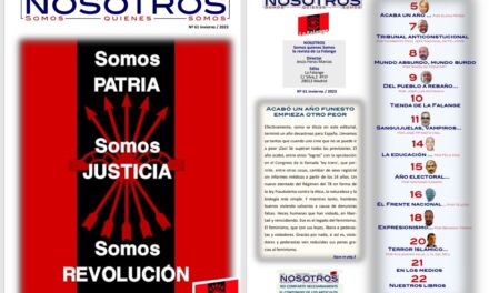 Nueva edición de la revista digital «NOSOTROS» – nº61 Invierno 2023