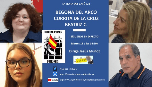 La Hora del CAFÉ 323 en directo con Begoña, Currita y Beatriz