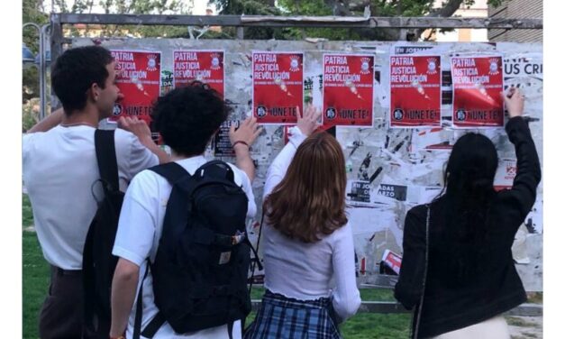 Nuestro mensaje se difunde en barrios y universidades de Zaragoza