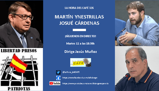 La Hora del CAFÉ 326 en directo con Josué Cárdenas y Martín Ynestrillas