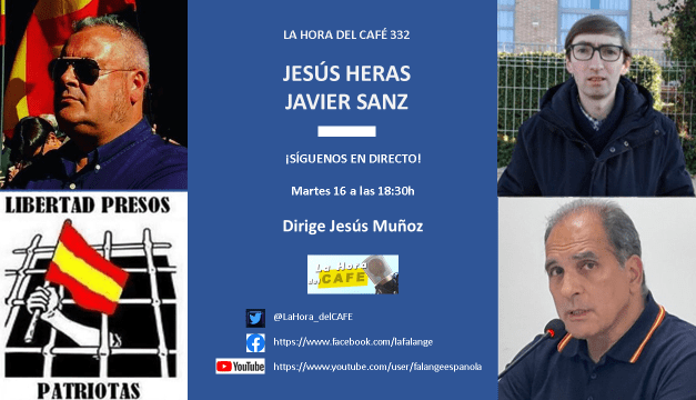 La Hora del CAFÉ 332 en directo con Javier Sanz y Jesús Heras
