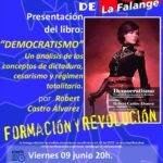 Nuevo viernes cultural: «Democratismo» con Robert Castro