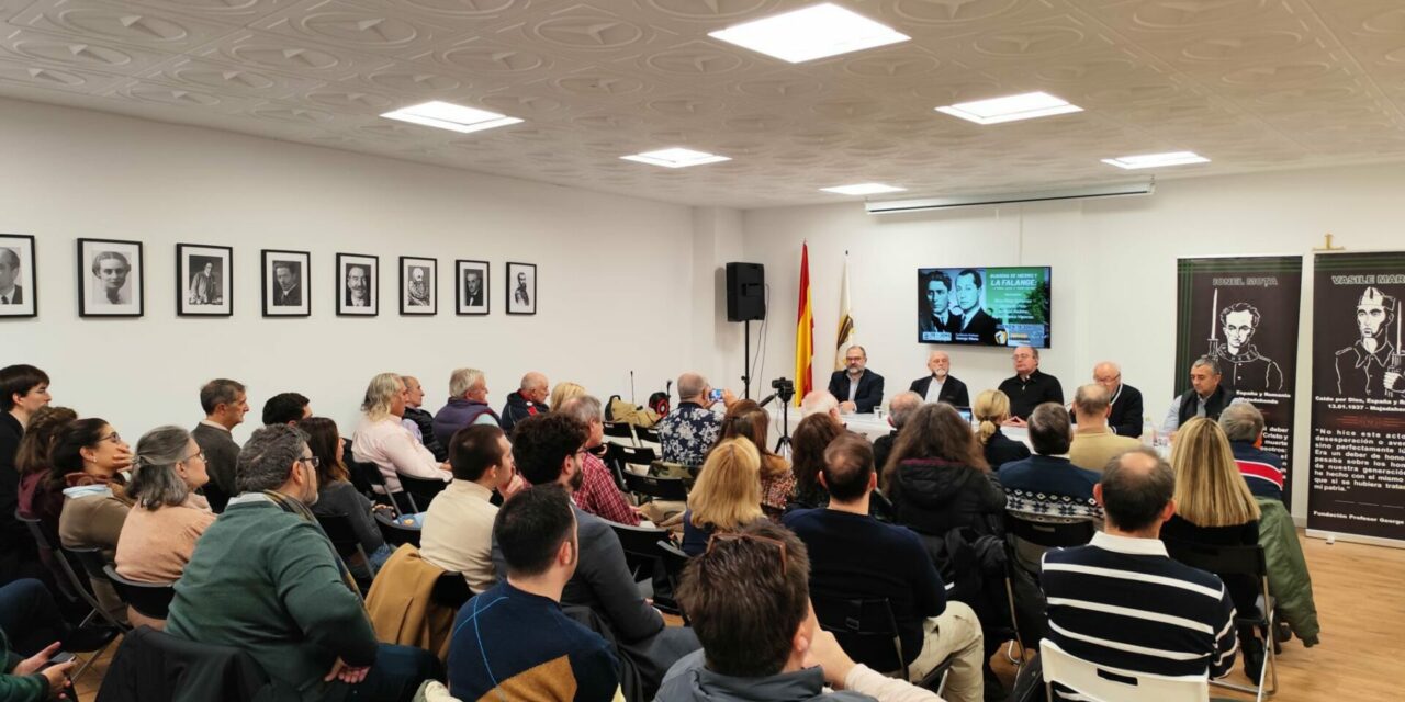 Conferencia «Guardia de Hierro y La Falange». La misma lucha, el mismo enemigo