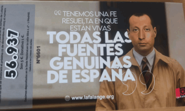 Ya está disponible la lotería de Navidad de La Falange