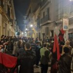 Acto por los caídos de la Falange de Sevilla