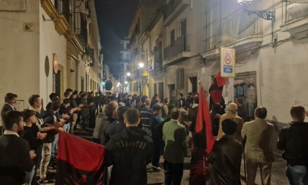 Acto por los caídos de la Falange de Sevilla