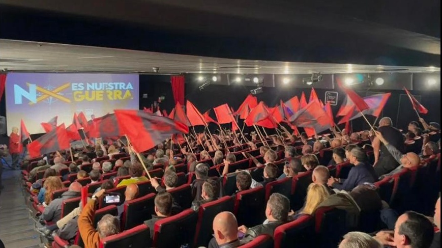 Falange Española de las JONS – Acto por la soberanía nacional